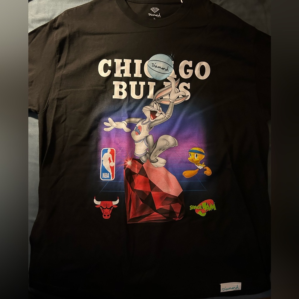 Diamond X Chicago Bulls X space jam collab